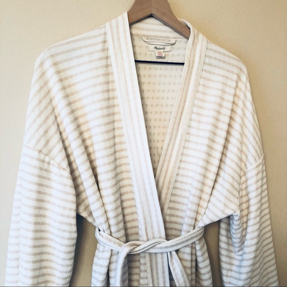 Madewell Striped Catnap Robe Size L - Picture 3 of 8